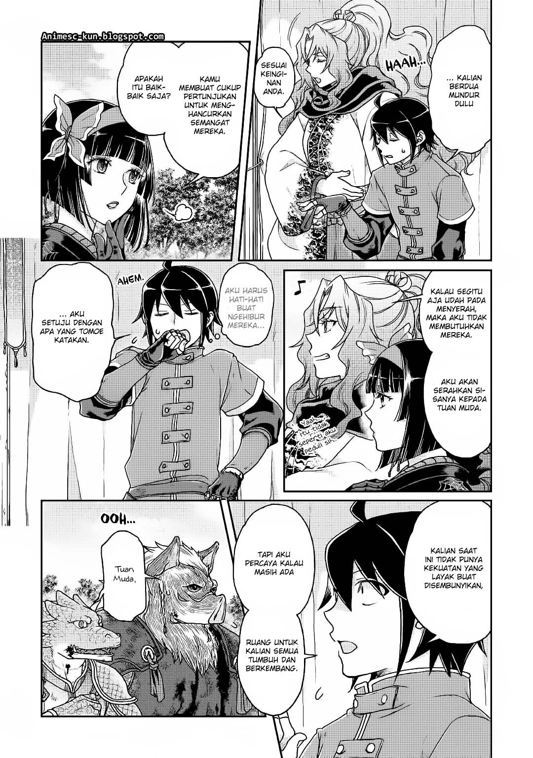 Tsuki ga Michibiku Isekai Douchuu Chap 34 - Next Chap 35