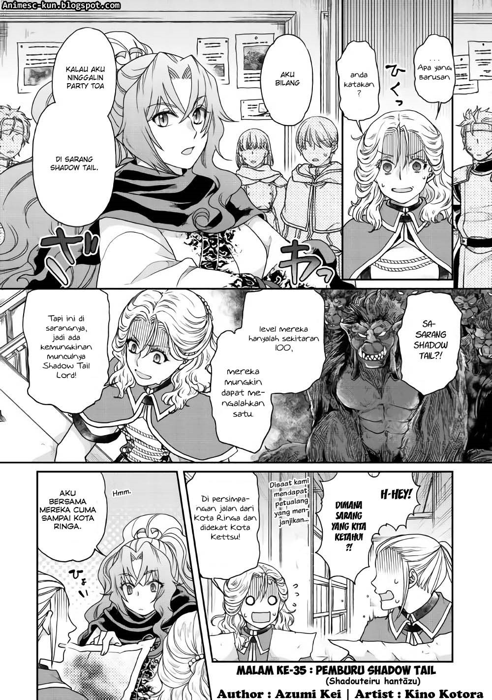 Tsuki ga Michibiku Isekai Douchuu Chap 35 - Next Chap 36