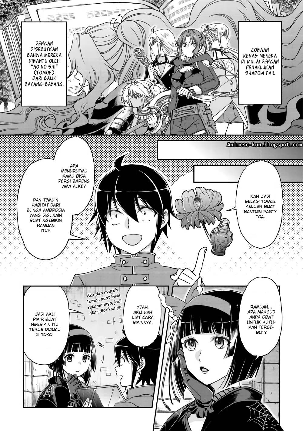 Tsuki ga Michibiku Isekai Douchuu Chap 35 - Next Chap 36