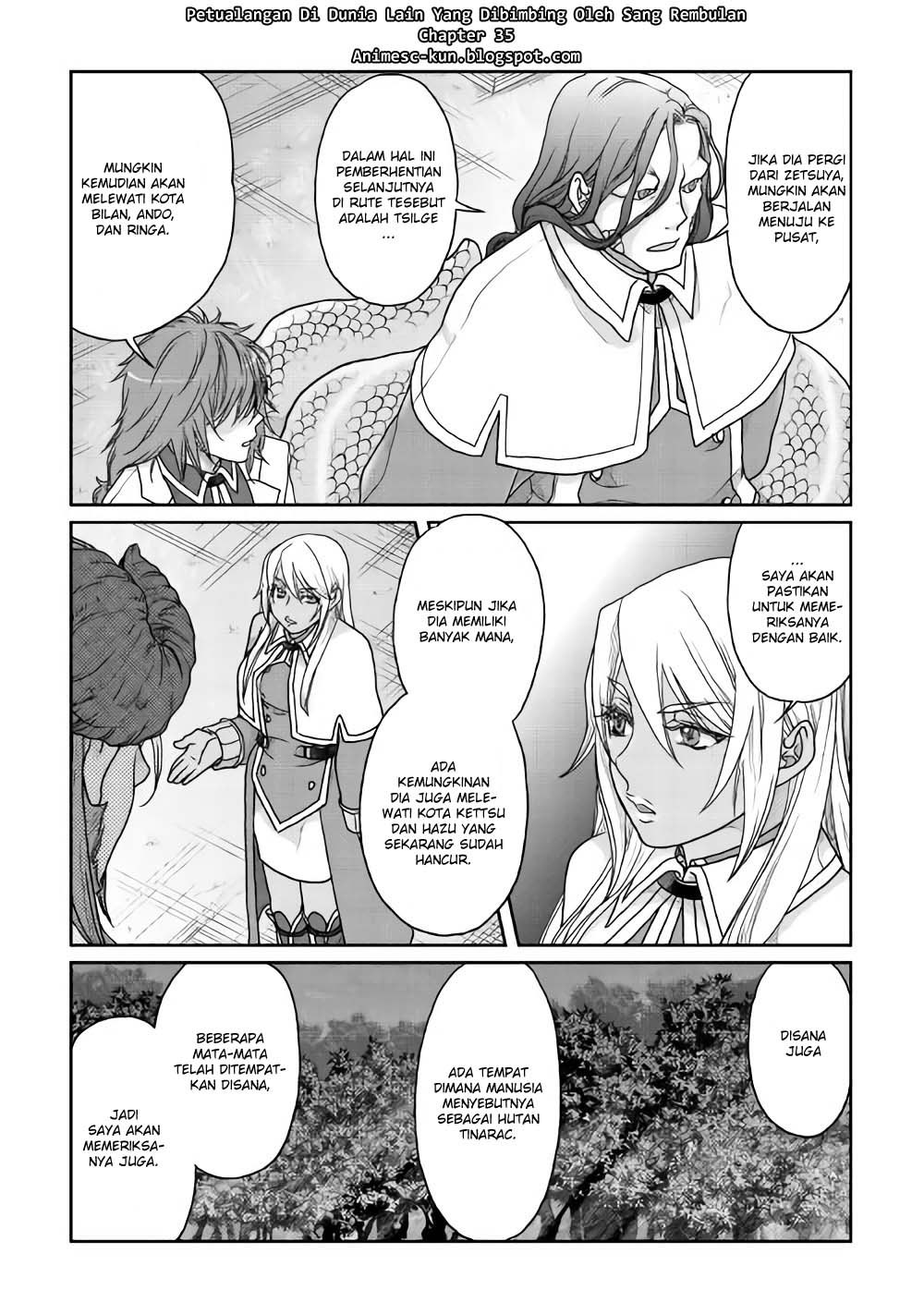 Tsuki ga Michibiku Isekai Douchuu Chap 35 - Next Chap 36