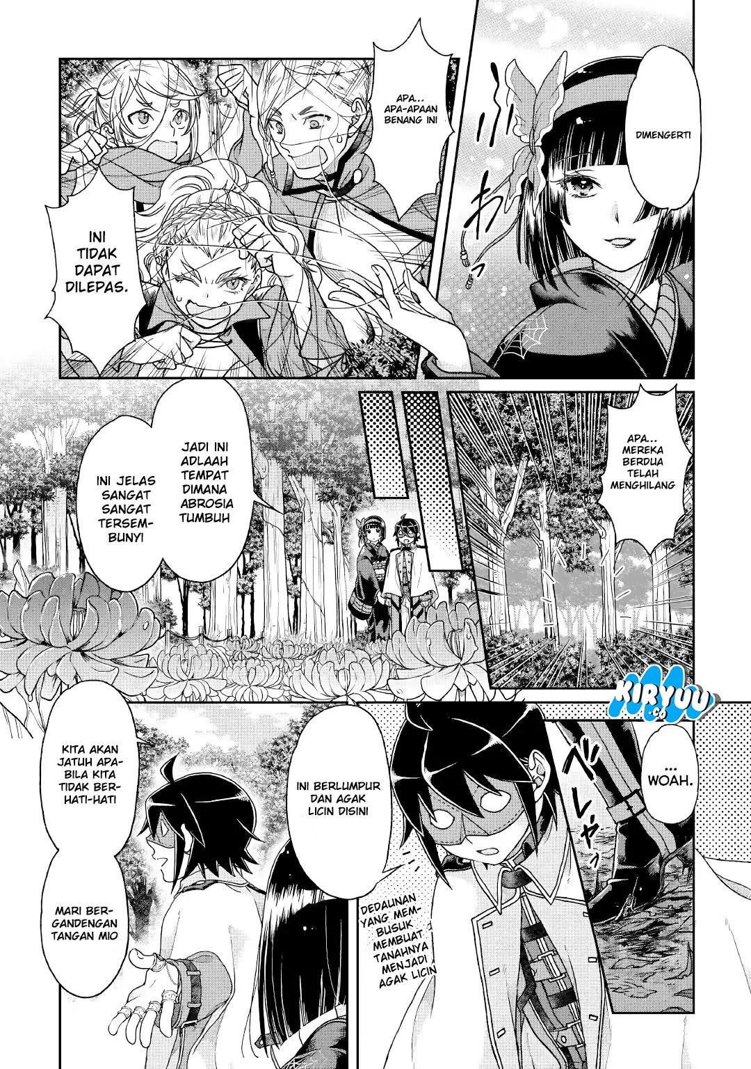 Tsuki ga Michibiku Isekai Douchuu Chap 38 - Next Chap 39