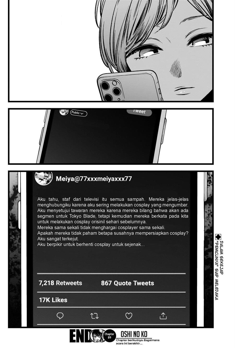 Oshi no Ko Chap 89 - Next Chap 90