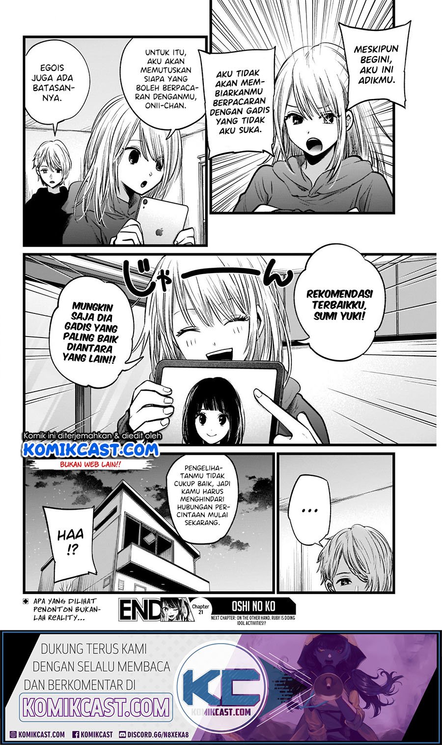 Oshi no Ko Chap 21 - Next Chap 22
