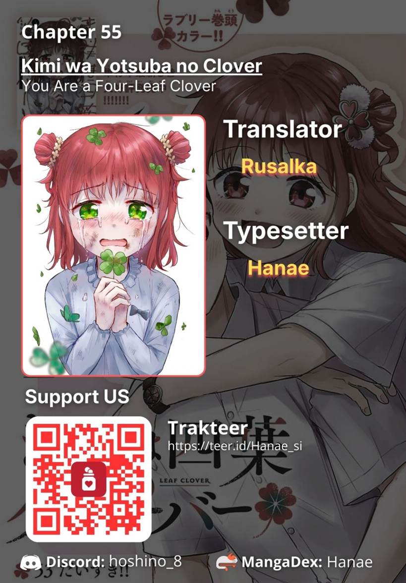 Kimi wa Yotsuba no Clover Chap 55 - Next Chap 56