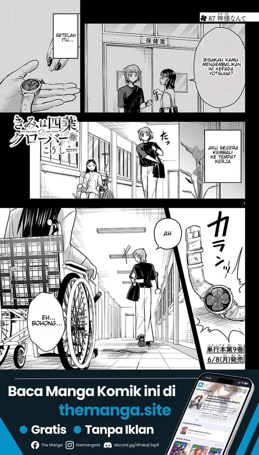 Kimi wa Yotsuba no Clover Chap 87 - Next Chap 88