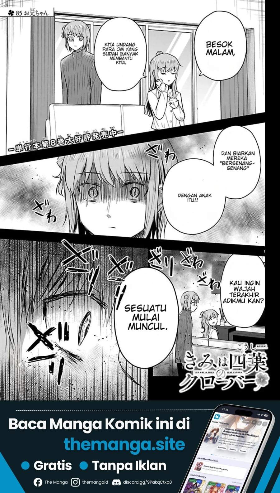 Kimi wa Yotsuba no Clover Chap 85 - Next Chap 86