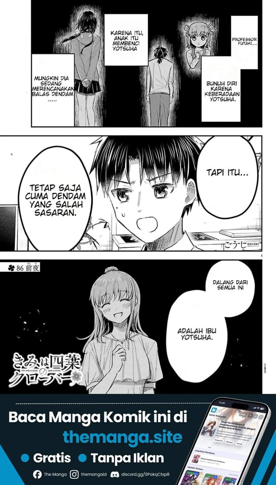 Kimi wa Yotsuba no Clover Chap 86 - Next Chap 87