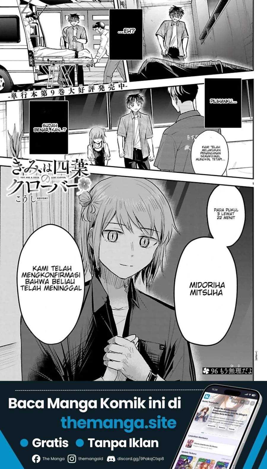 Kimi wa Yotsuba no Clover Chap 96 - Next Chap 97
