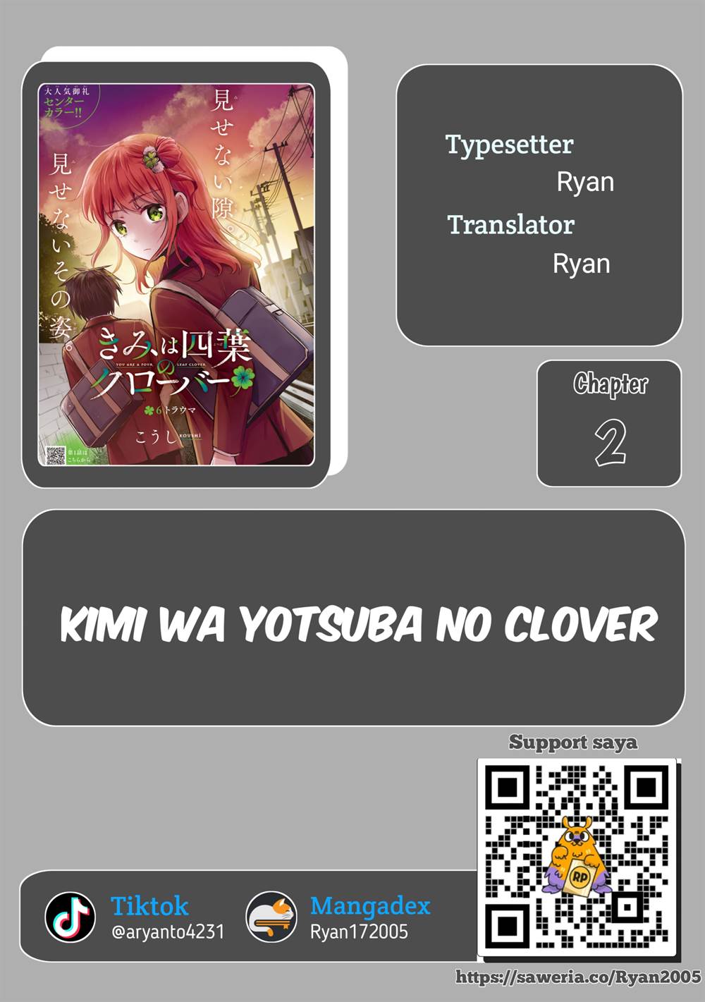 Kimi wa Yotsuba no Clover Chap 2 - Next Chap 3