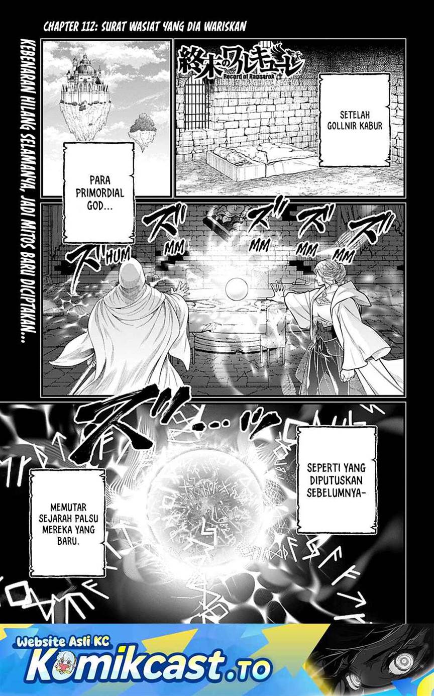 Shuumatsu no Valkyrie Chap 112 - Next Chap 113