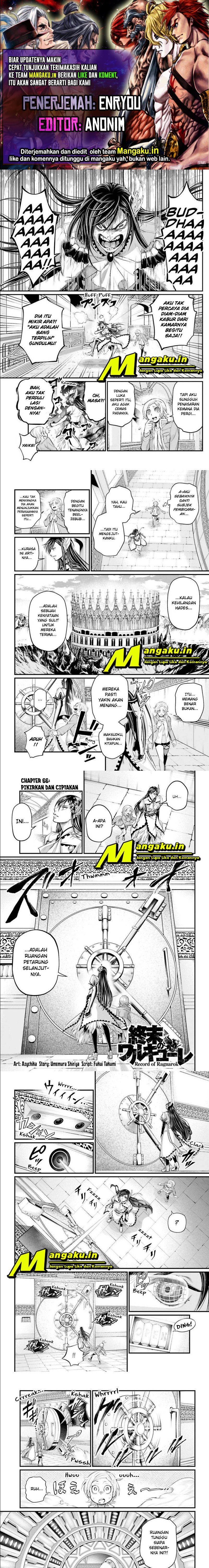Shuumatsu no Valkyrie Chap 66.1 - Next Chap 67.1