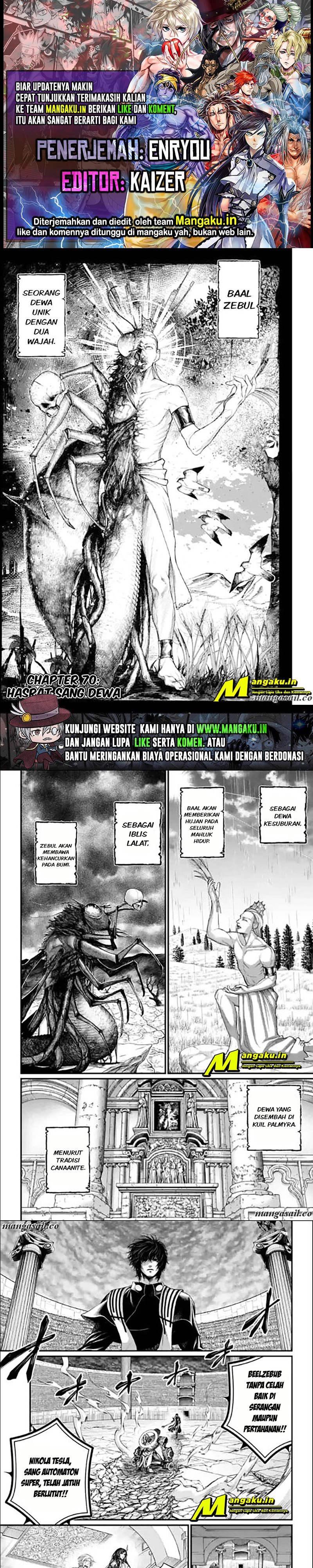 Shuumatsu no Valkyrie Chap 70 - Next Chap 71