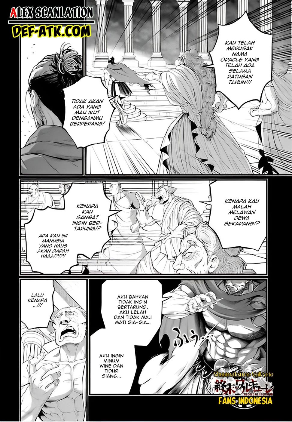 Shuumatsu no Valkyrie Chap 79 - Next Chap 80