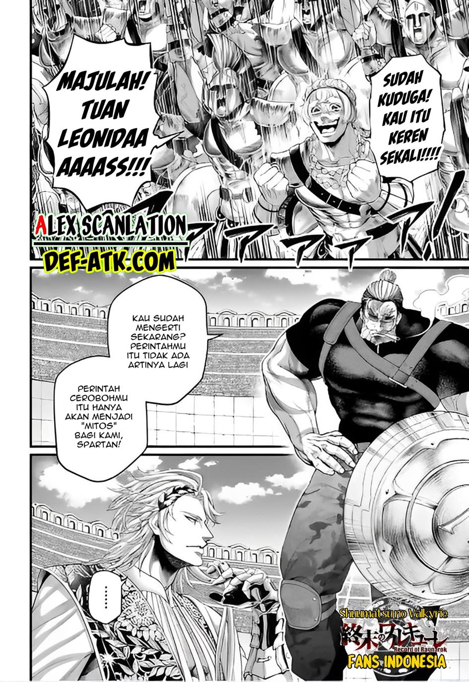 Shuumatsu no Valkyrie Chap 79 - Next Chap 80
