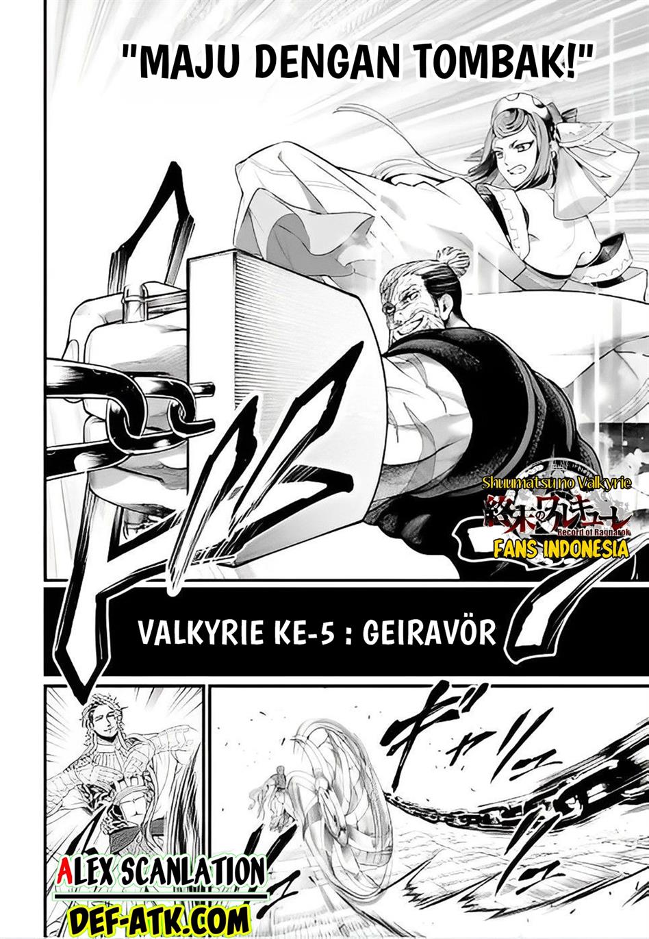 Shuumatsu no Valkyrie Chap 79 - Next Chap 80
