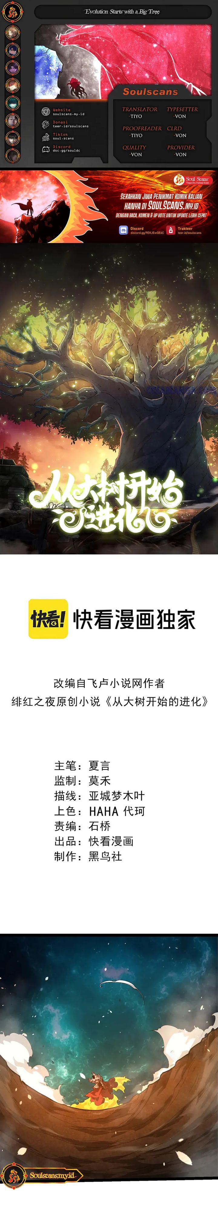 Evolution Begins With A Big Tree Chap 419 - Next Chap 420