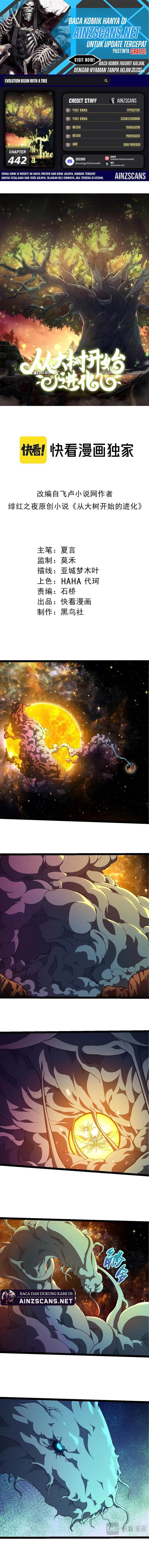 Evolution Begins With A Big Tree Chap 442 - Next Chap 443