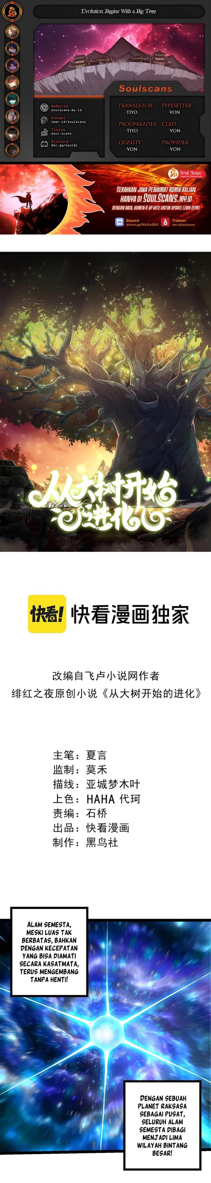 Evolution Begins With A Big Tree Chap 468 - Next Chap 469