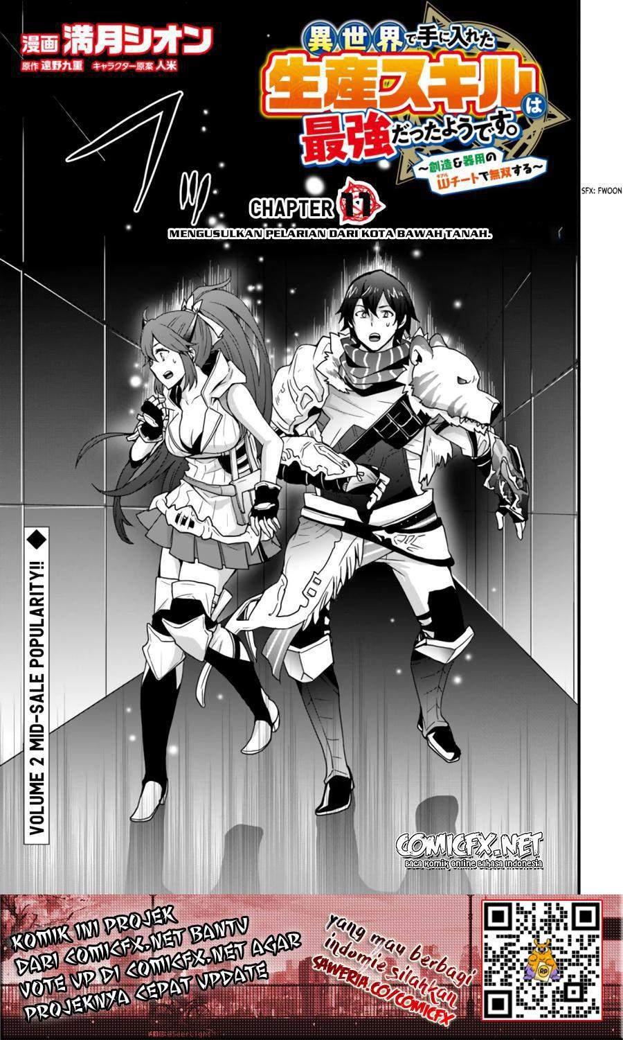 Isekai De Te Ni Ireta Seisan Skill Wa Saikyou Datta You Desu Chap 11 - Next Chap 12