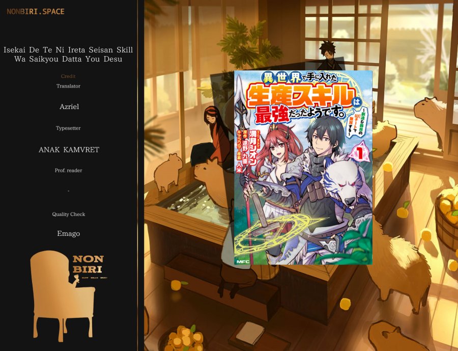 Isekai De Te Ni Ireta Seisan Skill Wa Saikyou Datta You Desu Chap 20 - Next Chap 21