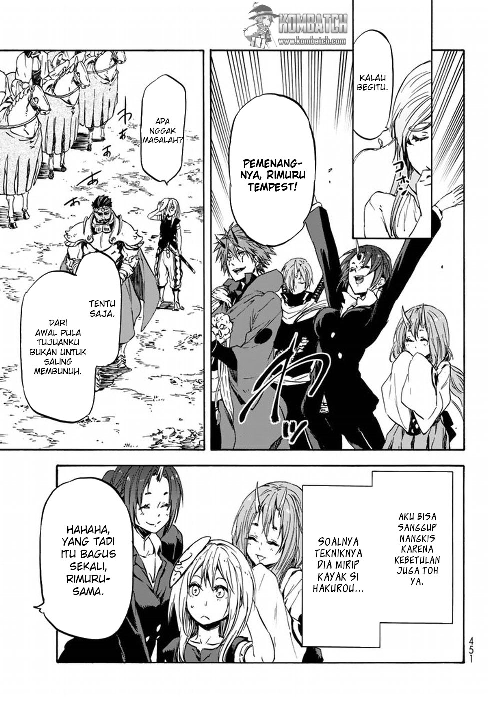Tensei Shitara Slime Datta Ken Chap 28 - Next Chap 29