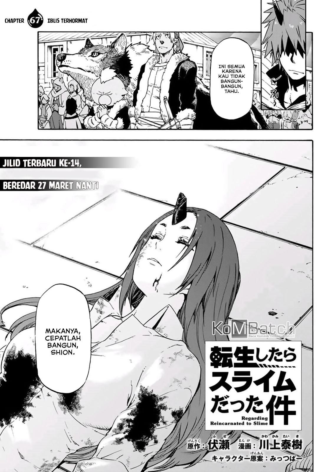 Tensei Shitara Slime Datta Ken Chap 67 - Next Chap 68