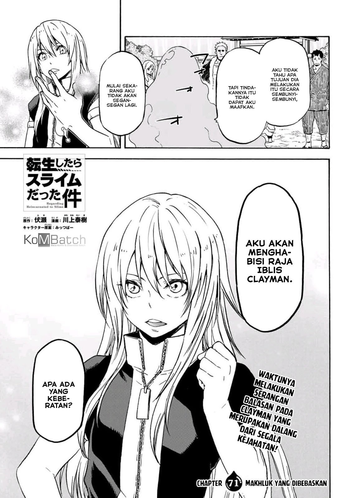 Tensei Shitara Slime Datta Ken Chap 71 - Next Chap 72