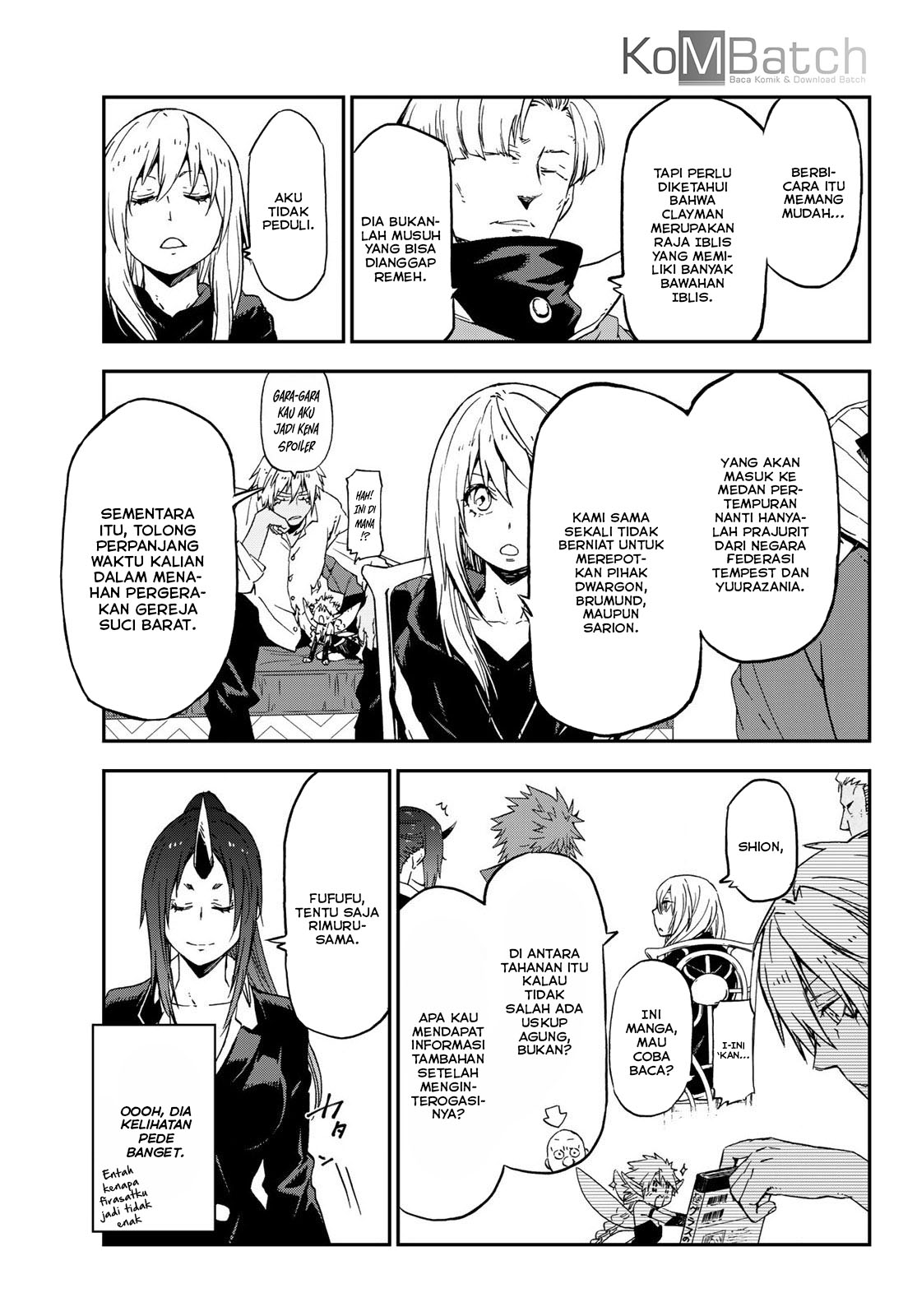 Tensei Shitara Slime Datta Ken Chap 75 - Next Chap 76