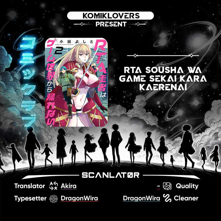 RTA Sousha wa Game Sekai kara Kaerenai Chap 2.3 - Next Chap 3.3