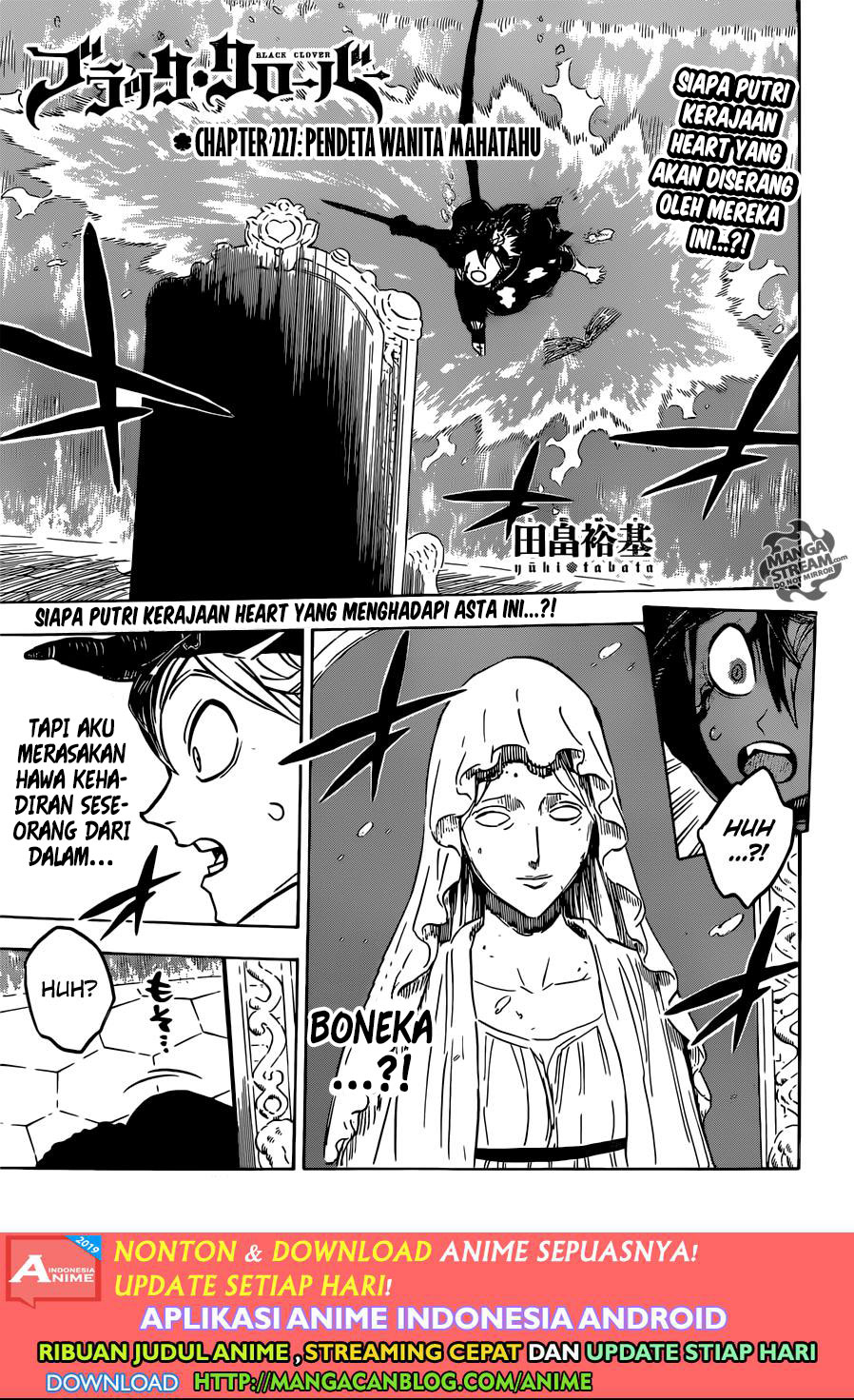 Black Clover Chap 227 - Next Chap 228