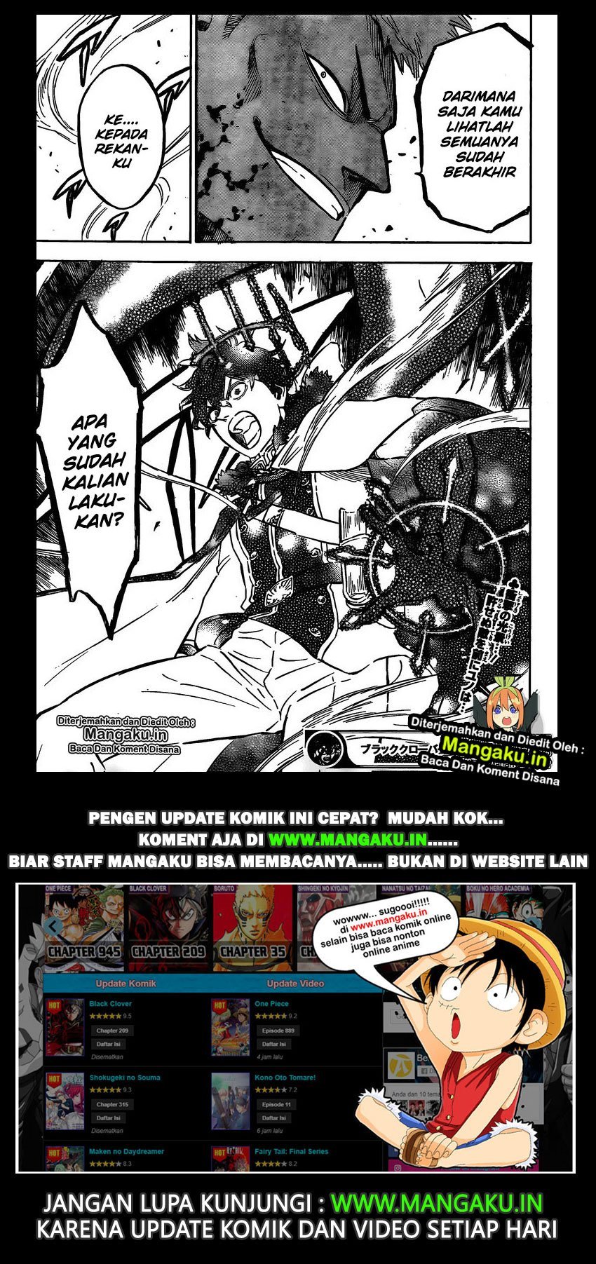 Black Clover Chap 235 - Next Chap 236