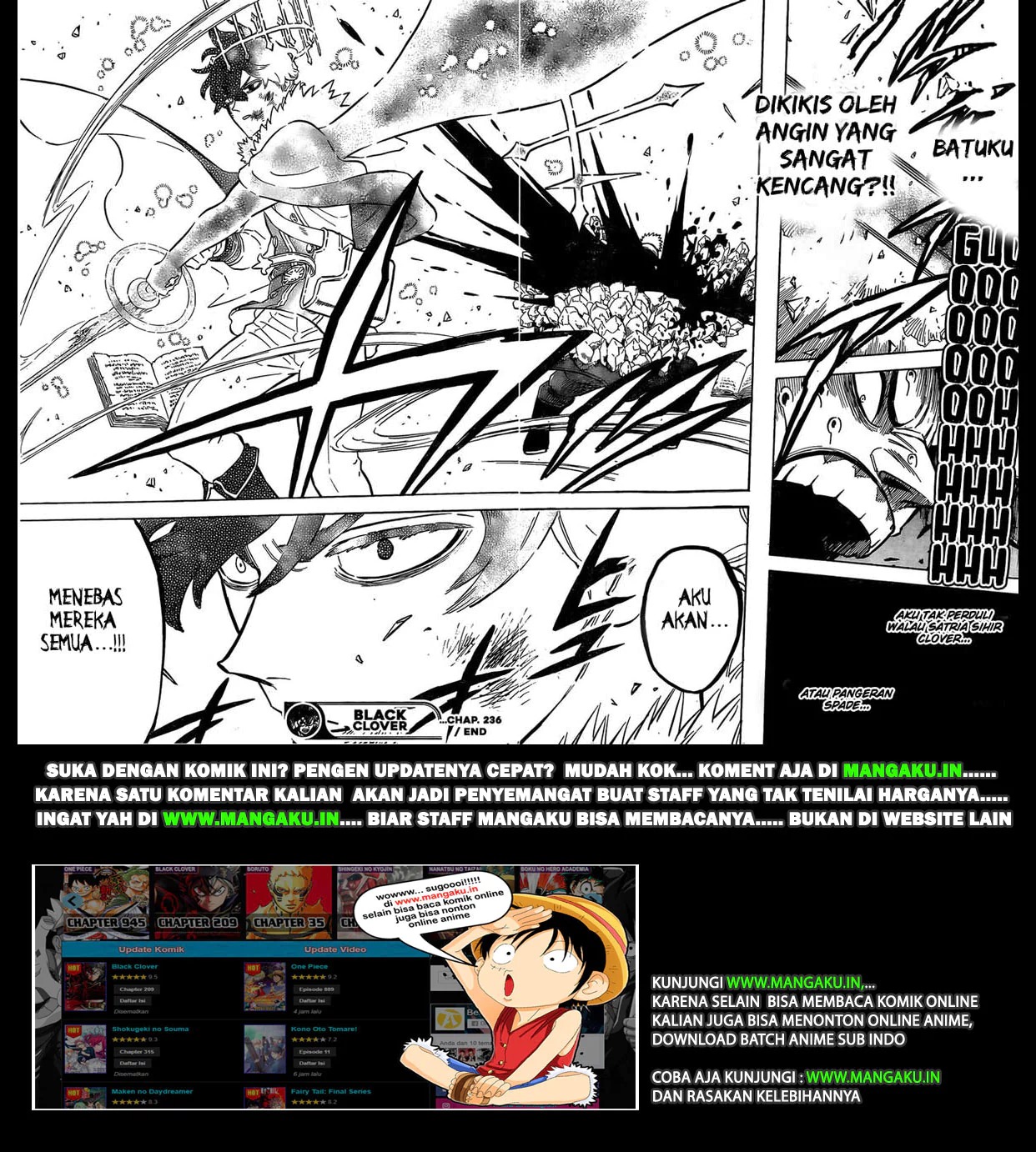 Black Clover Chap 236 - Next Chap 237