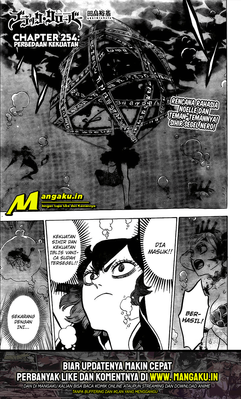 Black Clover Chap 254 - Next Chap 255