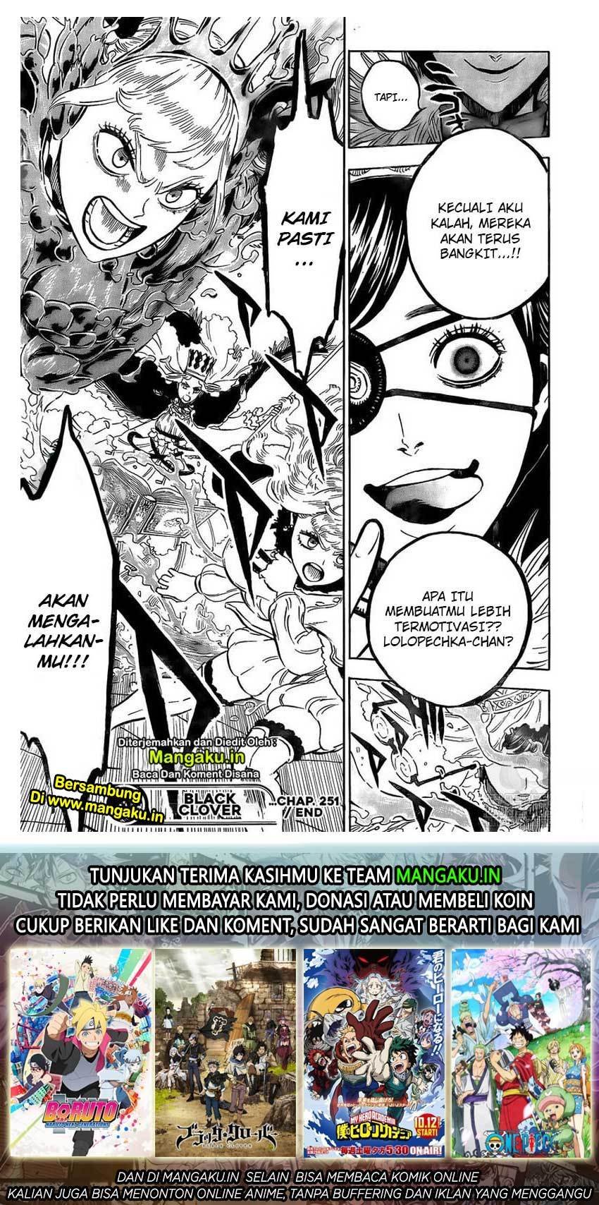 Black Clover Chap 251 - Next Chap 252
