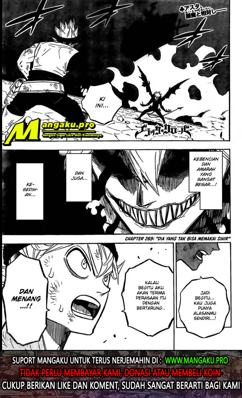Black Clover Chap 269 - Next Chap 270