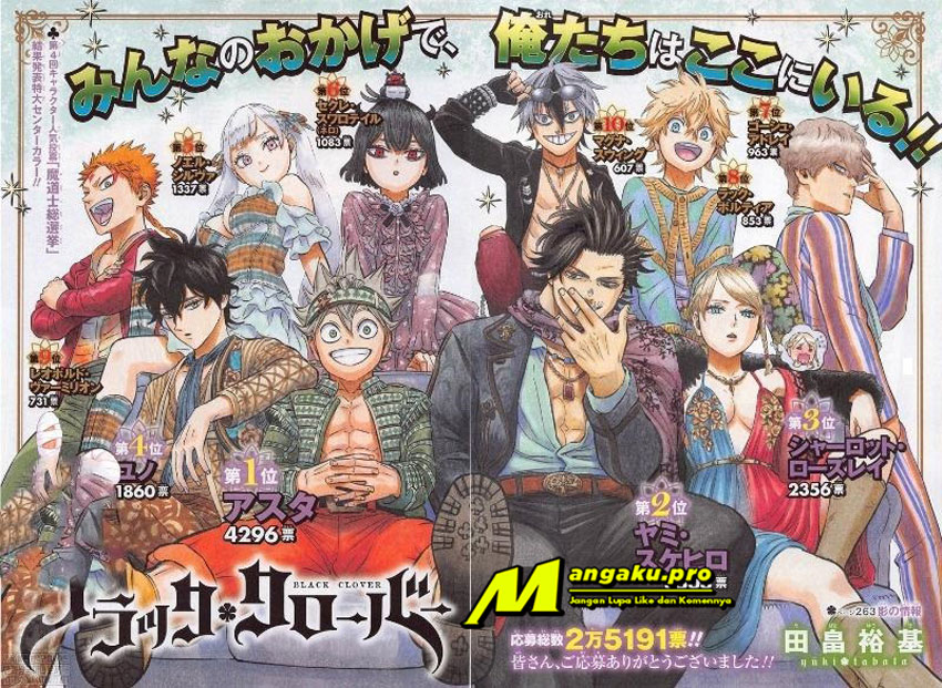 Black Clover Chap 263 - Next Chap 264