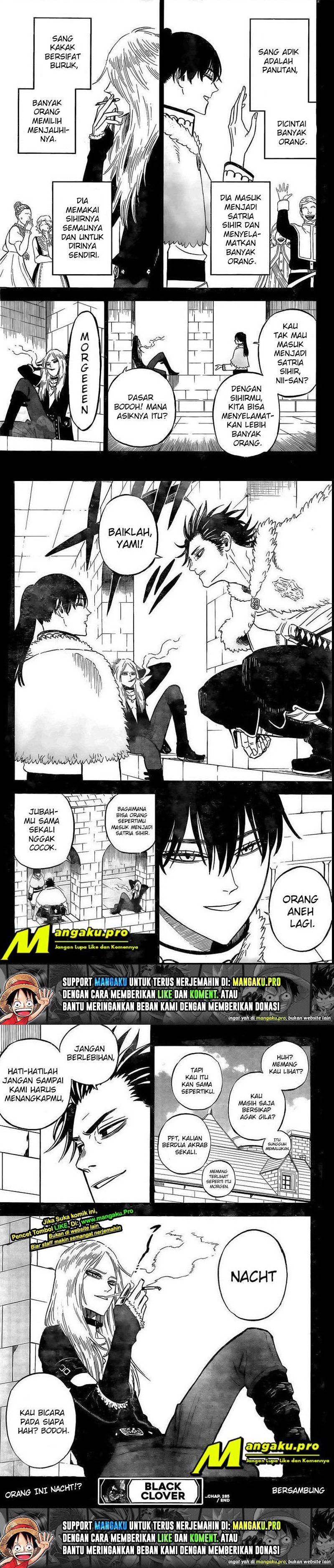 Black Clover Chap 285 - Next Chap 286