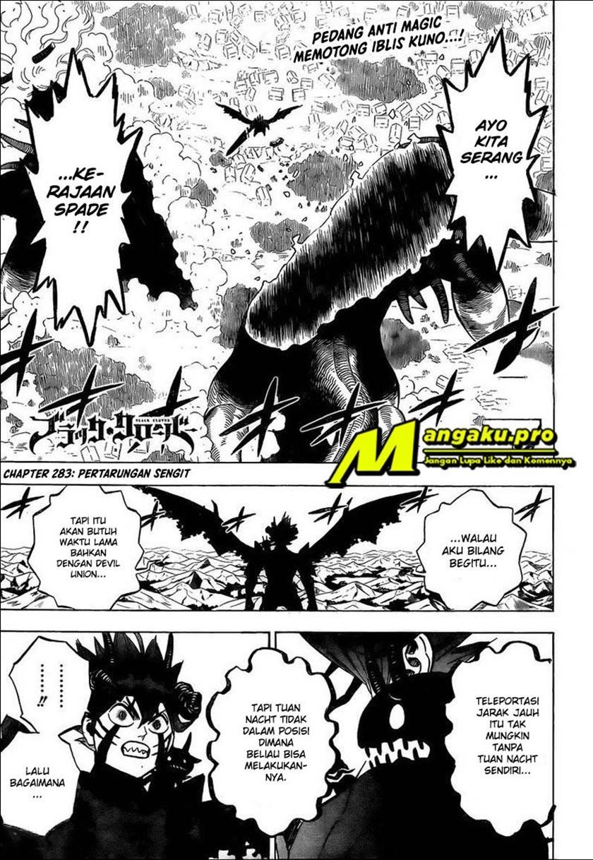 Black Clover Chap 283 - Next Chap 284
