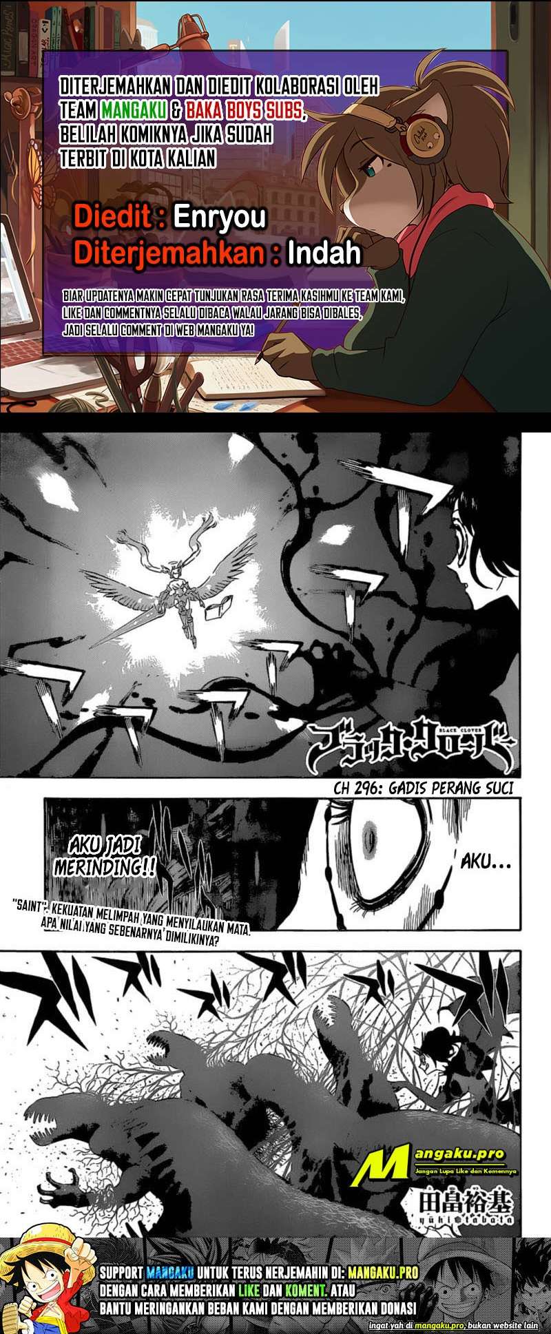Black Clover Chap 296 - Next Chap 297