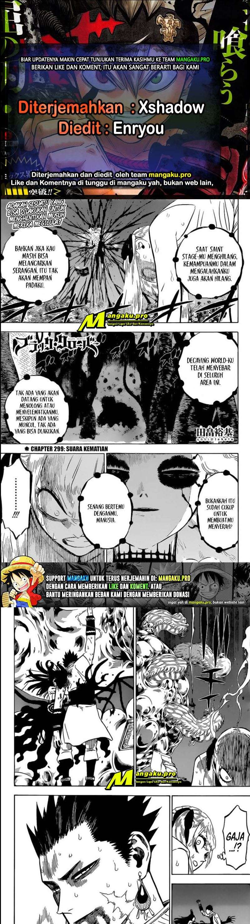 Black Clover Chap 299 - Next Chap 300