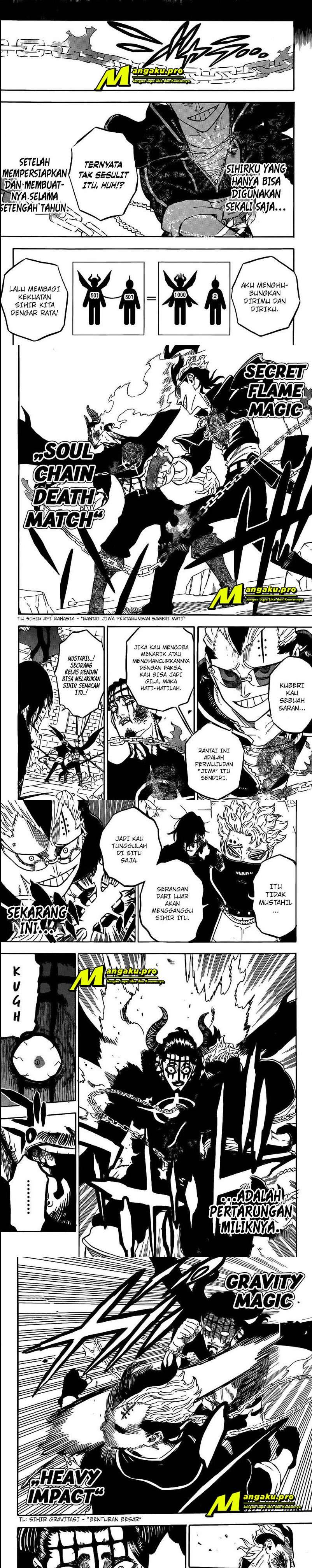 Black Clover Chap 292 - Next Chap 293