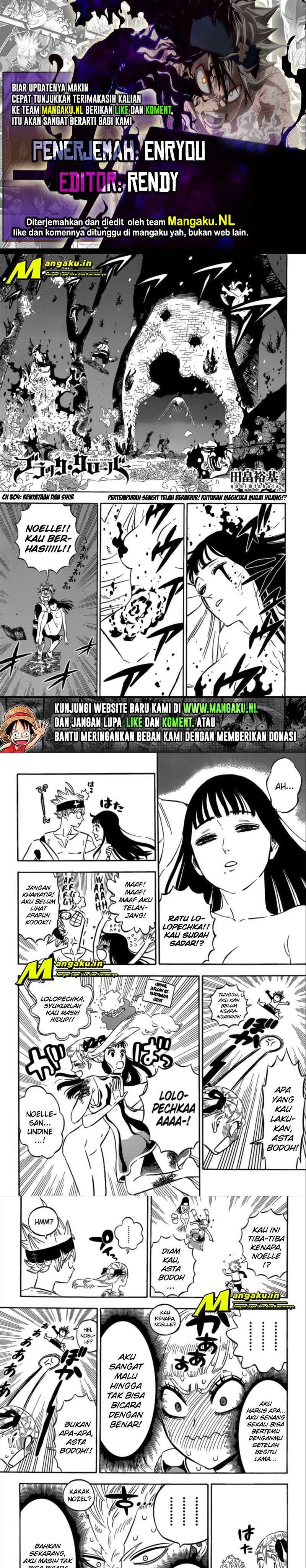 Black Clover Chap 304 - Next Chap 305