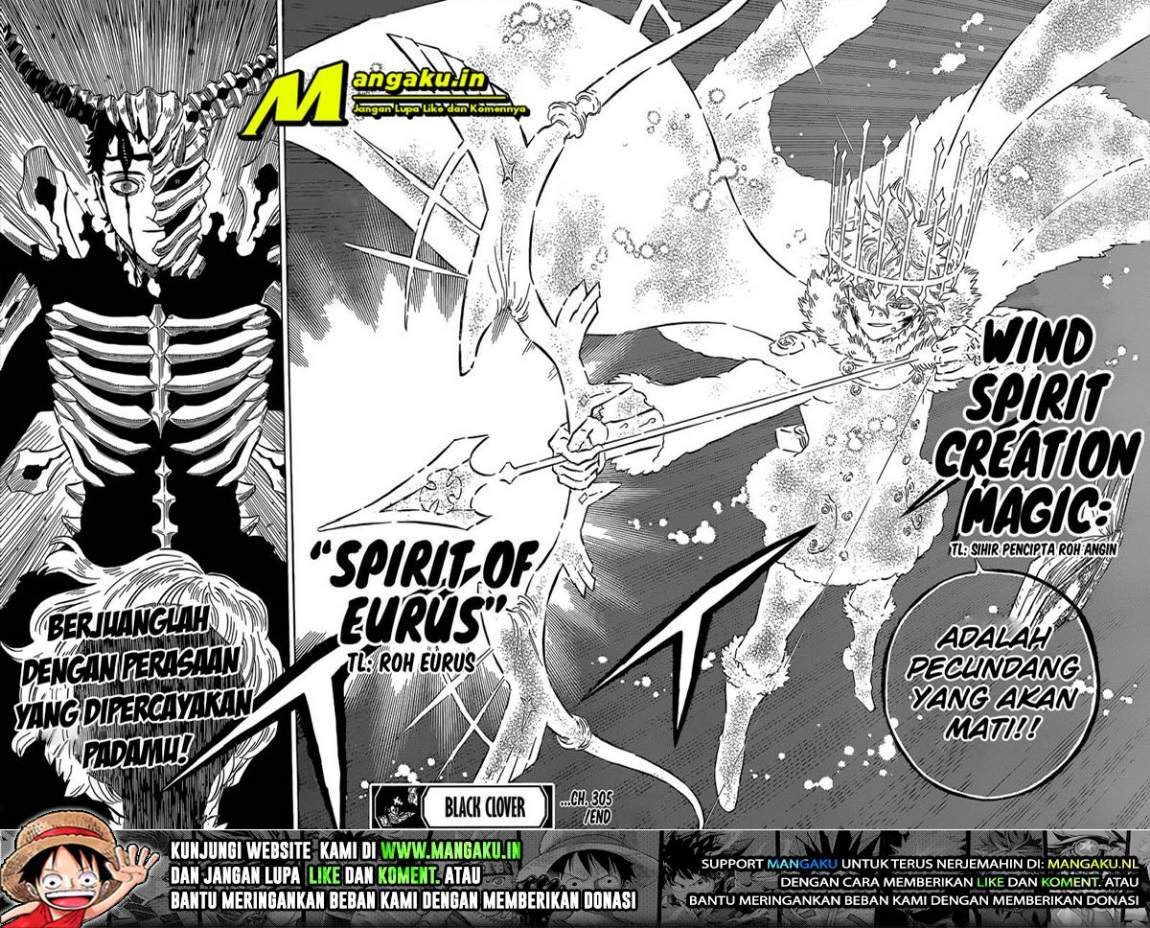 Black Clover Chap 305 - Next Chap 306