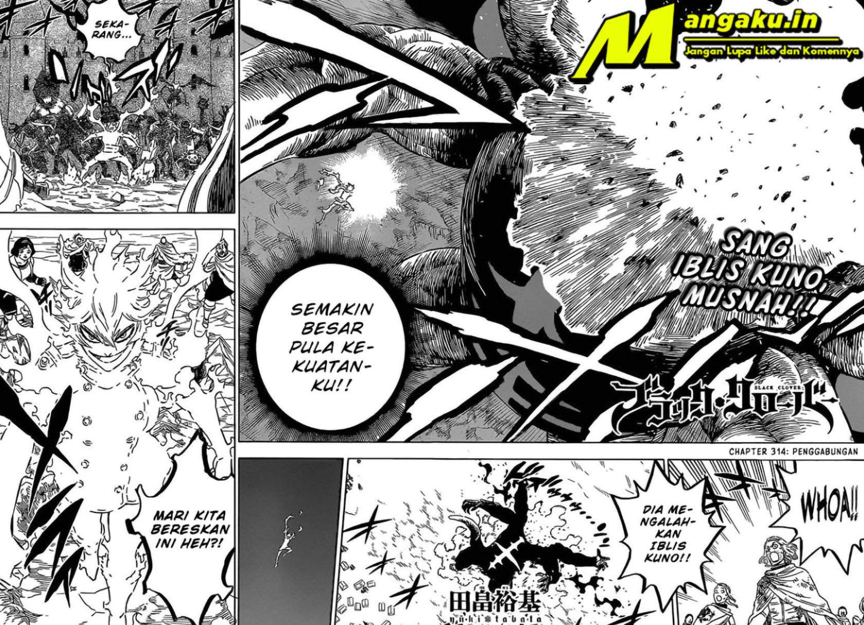 Black Clover Chap 314 - Next Chap 315