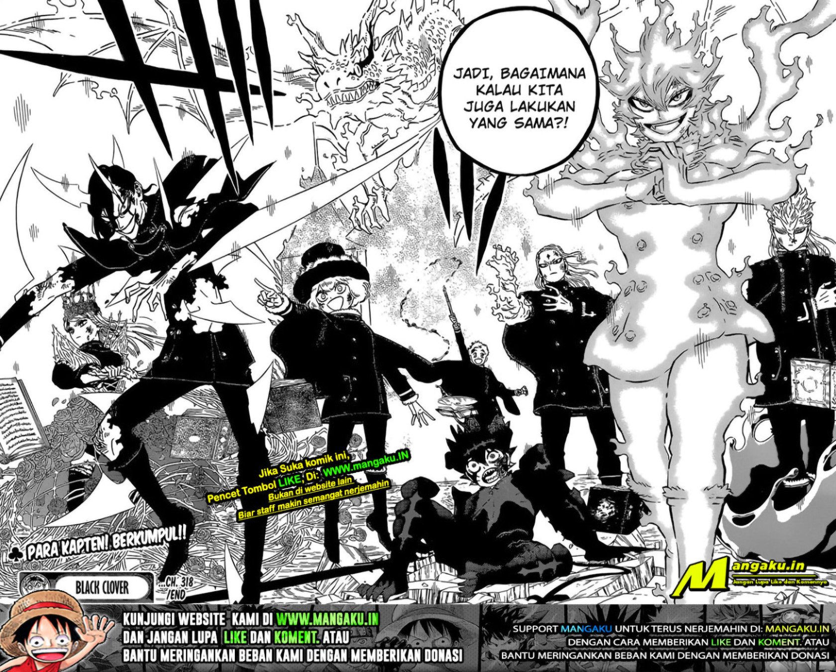 Black Clover Chap 318 - Next Chap 319