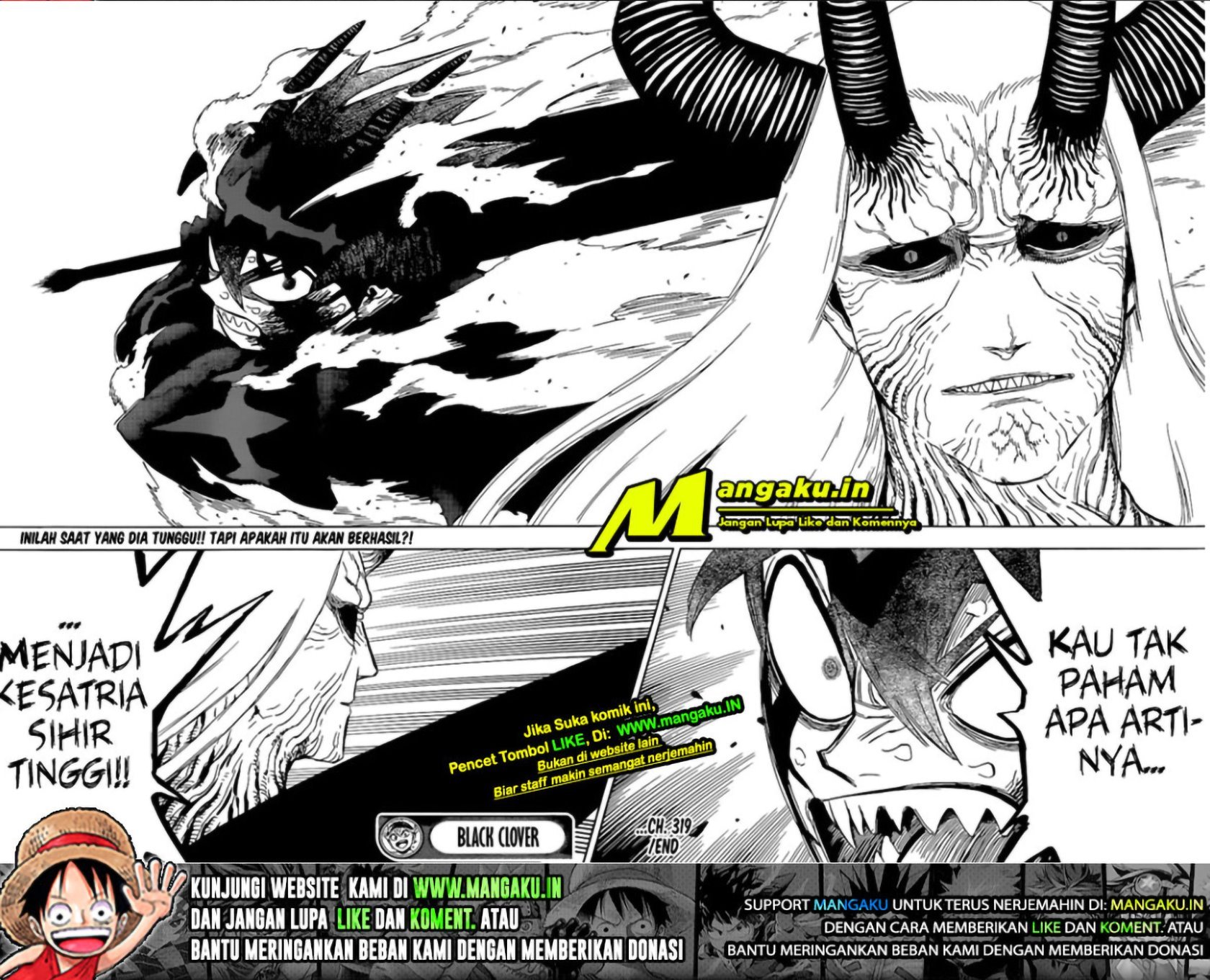 Black Clover Chap 319 - Next Chap 320
