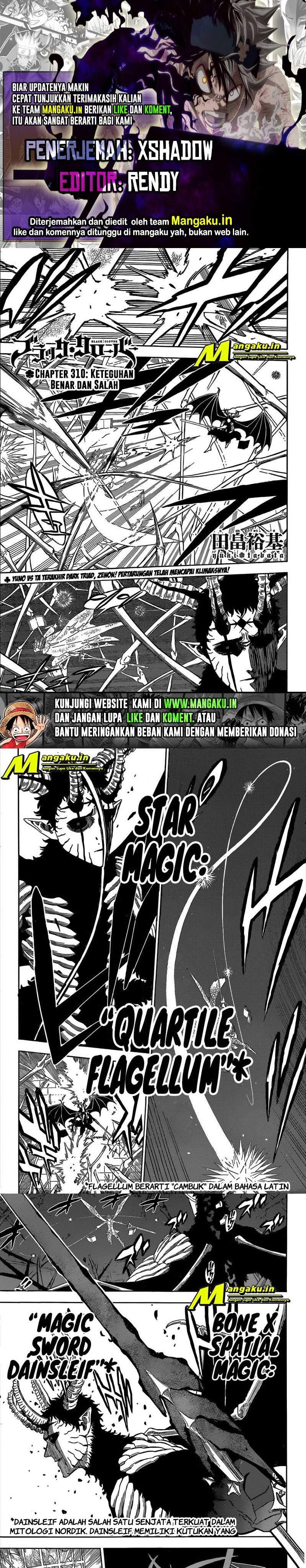 Black Clover Chap 310 - Next Chap 311