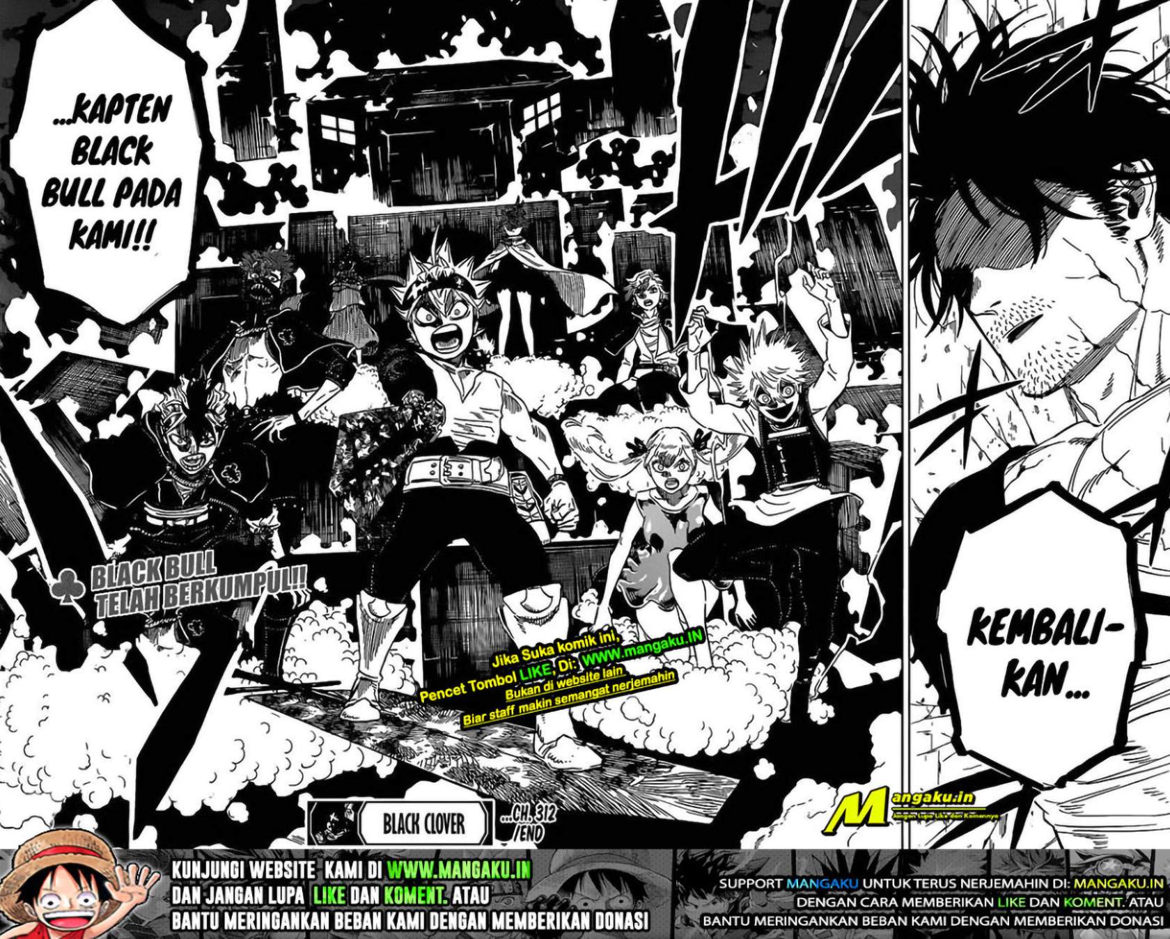 Black Clover Chap 312 - Next Chap 313