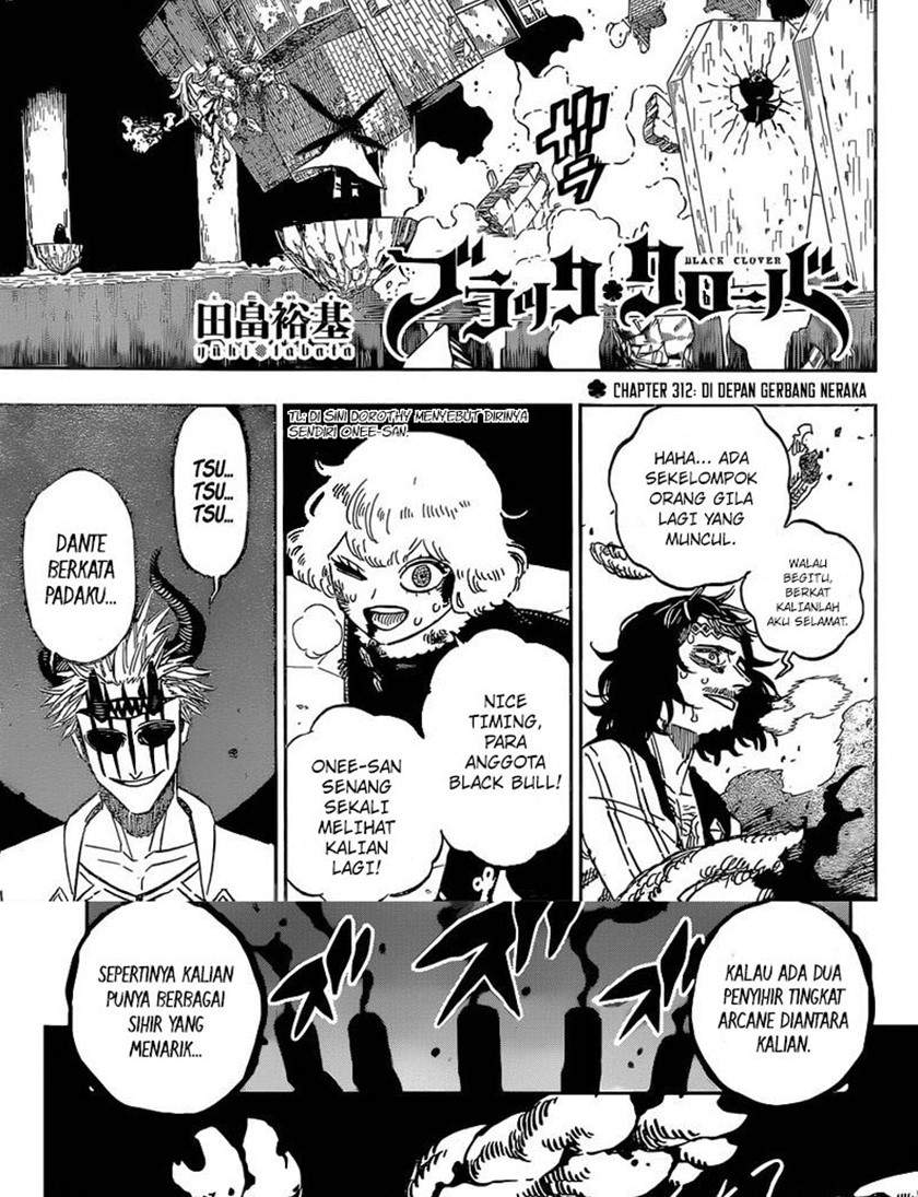 Black Clover Chap 312 - Next Chap 313