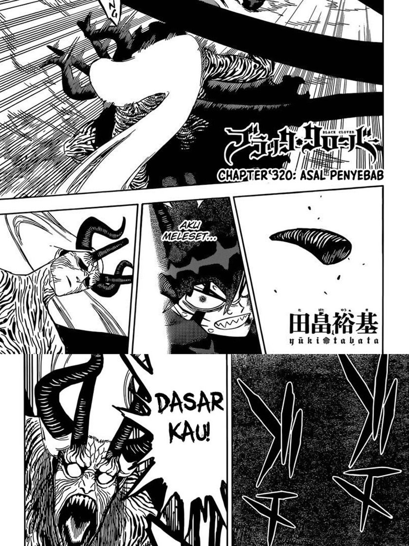 Black Clover Chap 320 - Next Chap 321